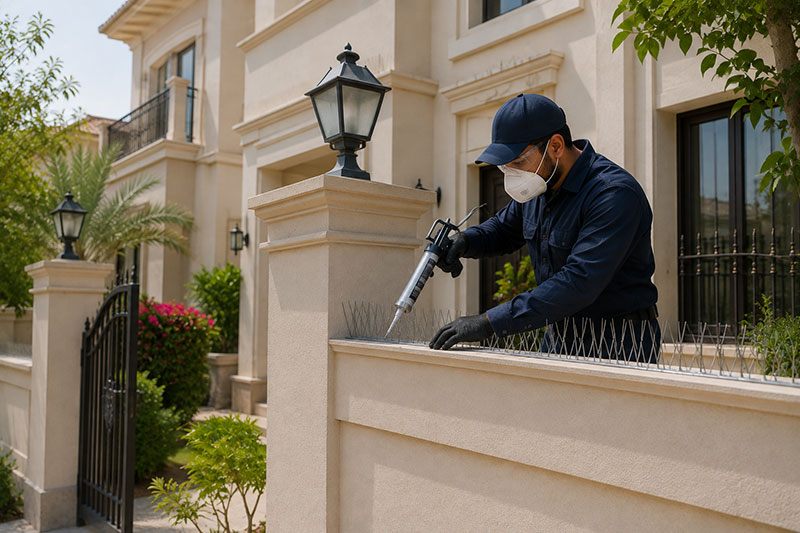 Booking a bird proofing survey in Dubai