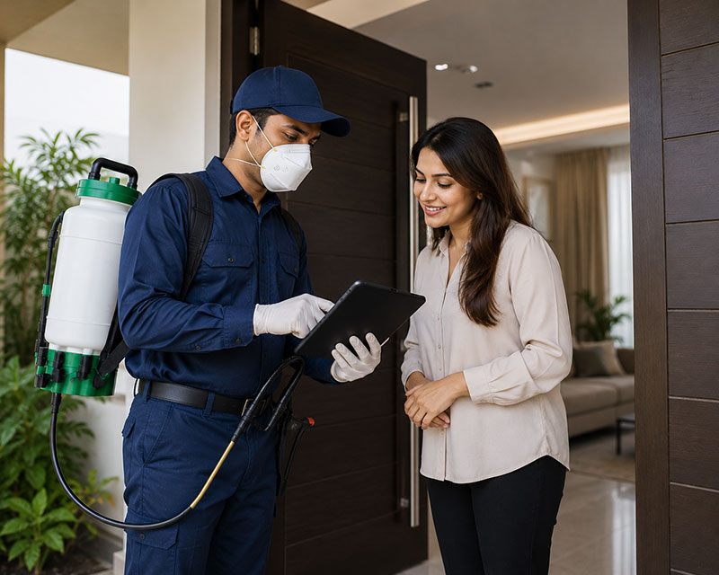Book a pest control service in Dubai