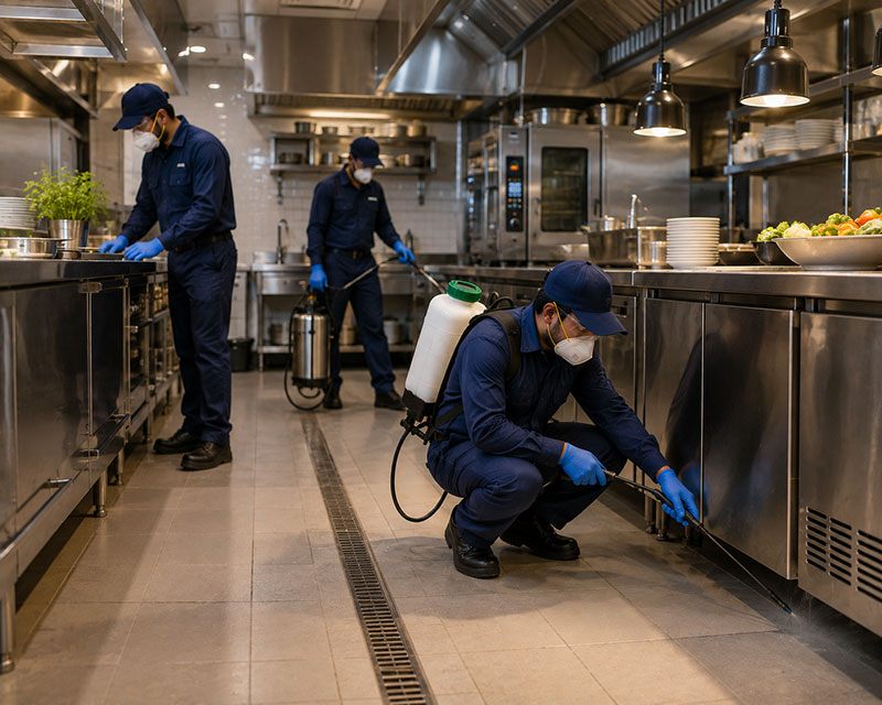 Inspection-ready pest control records for a Dubai restaurants